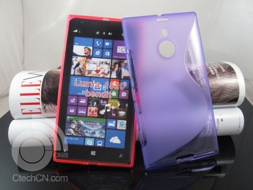 諾基亞Lumia1520及個(gè)性保護(hù)殼多圖曝光